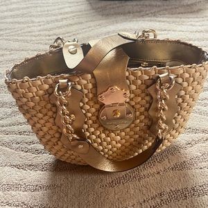 Michael Kors Rattan Purse